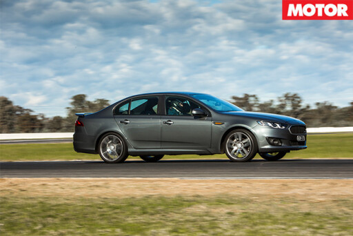 Ford Falcon XR6 driving