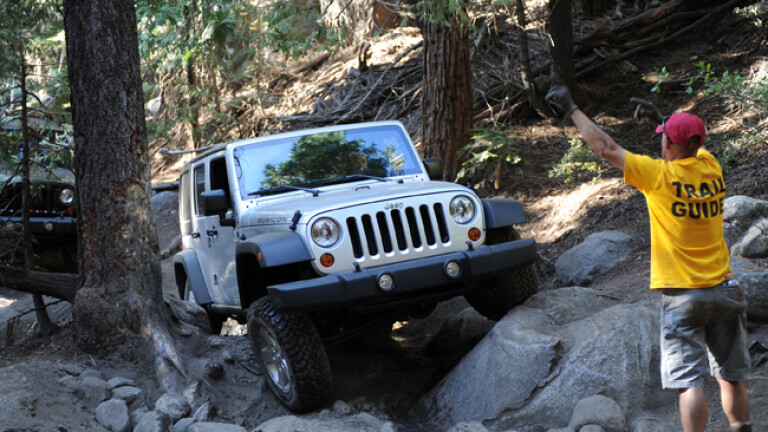 Jeeps on the rubicon