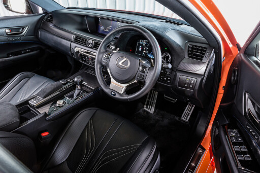 2017 Lexus GS F interior