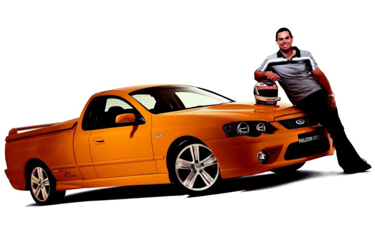 Ford Falcon Ute Craig Lowndes Embed Jpg
