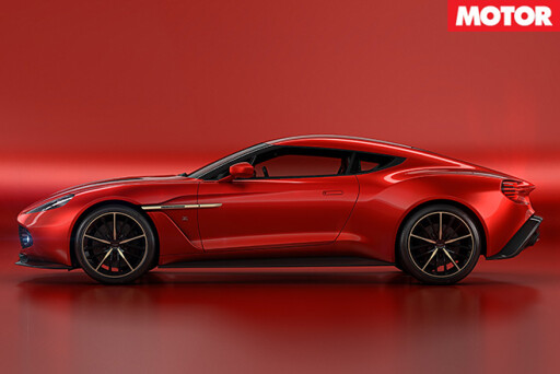 Aston Martin Vanquish Zagato Concept side