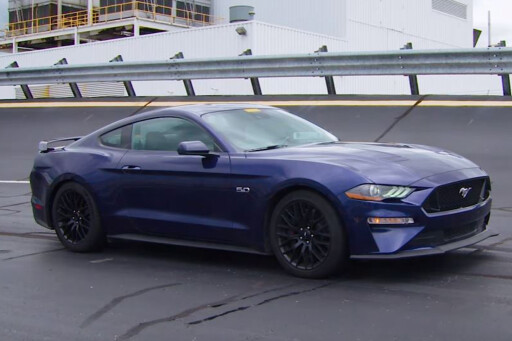 2018 Ford Mustang GT drag mode side profile