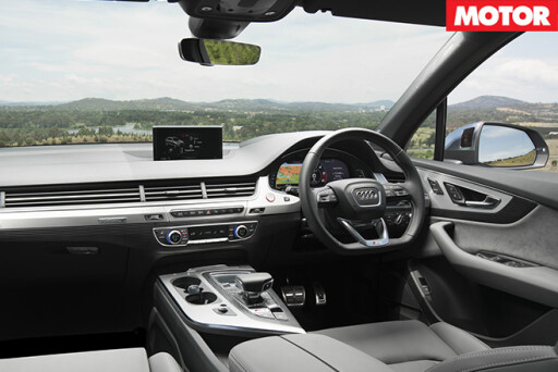2017 Audi SQ7 TDI interior