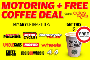 Buy 4x4 mag and get a free coffee