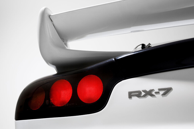 Mazda RX rear name