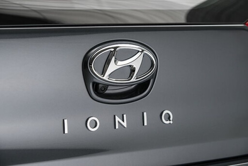 Hyundai Ioniq badge