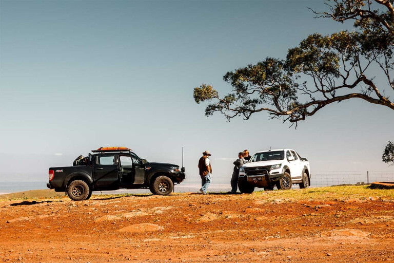 Stretching our legs on a Flinders Ranges trip