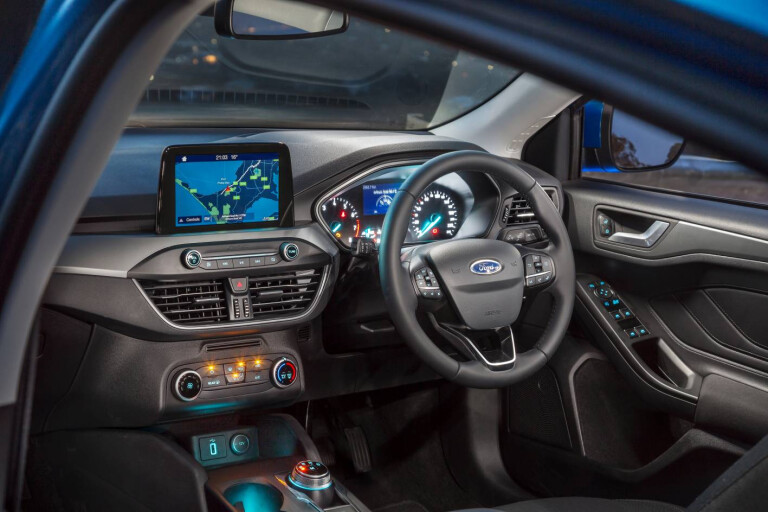 2019 Ford Focus Trend dashboard