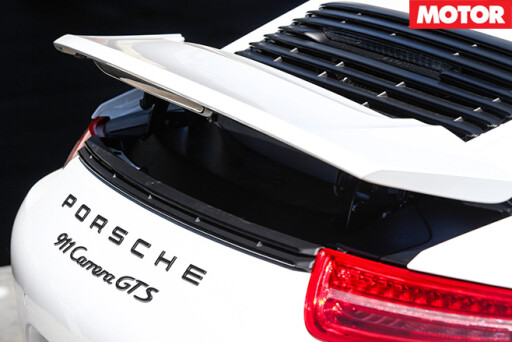 Porsche 911 gts air brake