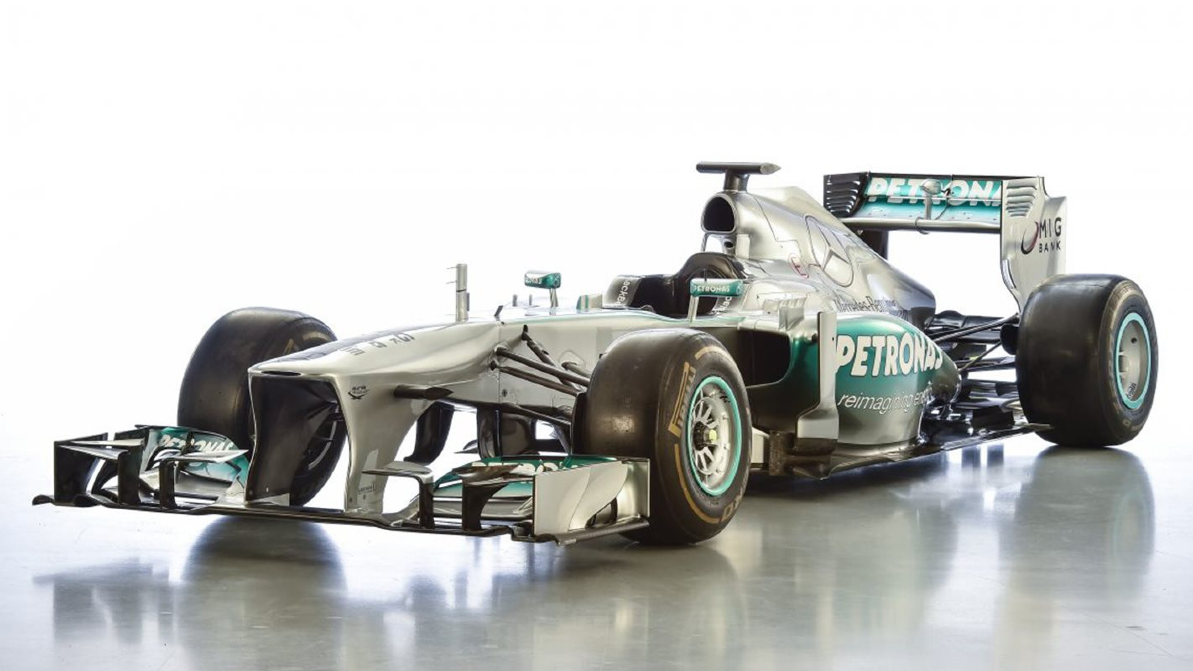 Lewis Hamilton's first race-winning Mercedes F1 car is going up