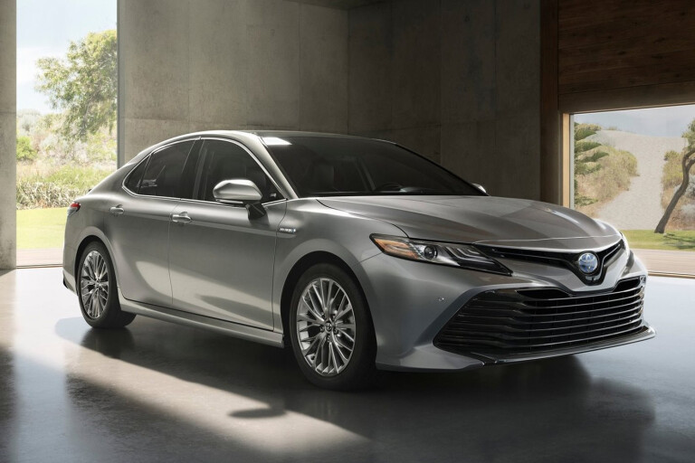 2017 Toyota Camry at Detroit Motor Show