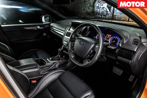 Ford XR6T Ute interior