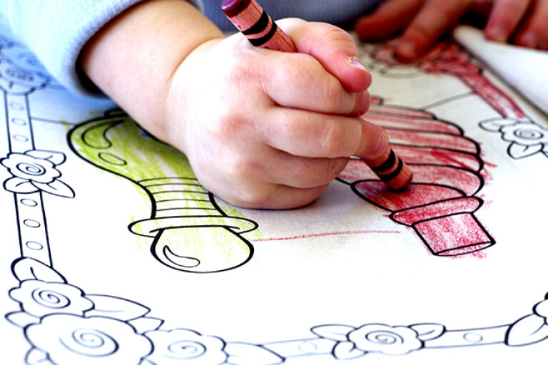 Baby Colouring in