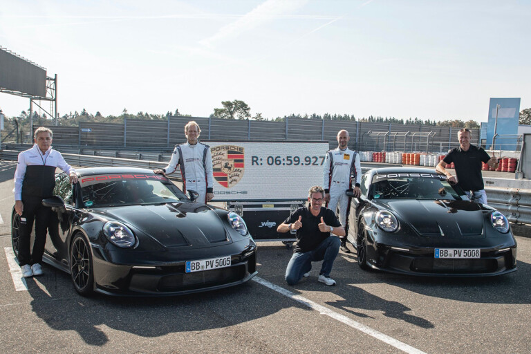 Preuninger Talks Porsche GT Lap Record Jpg