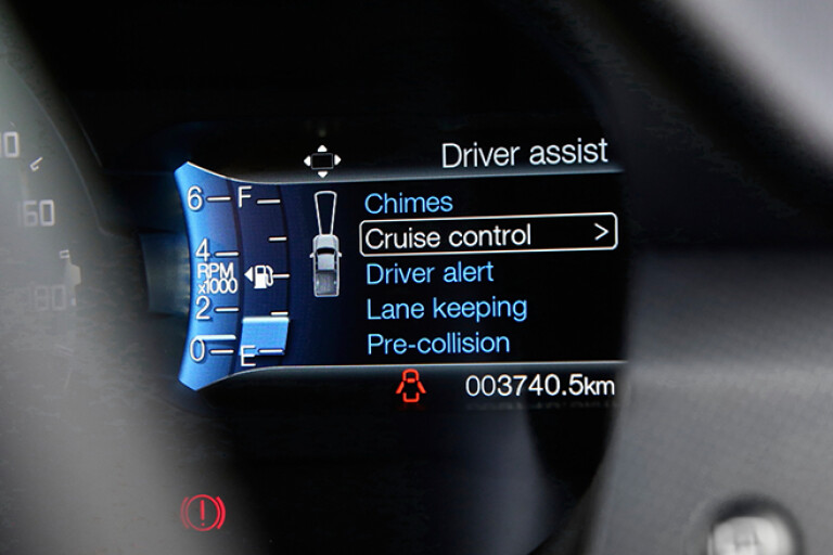 Ford -Ranger -collision -alert -tech