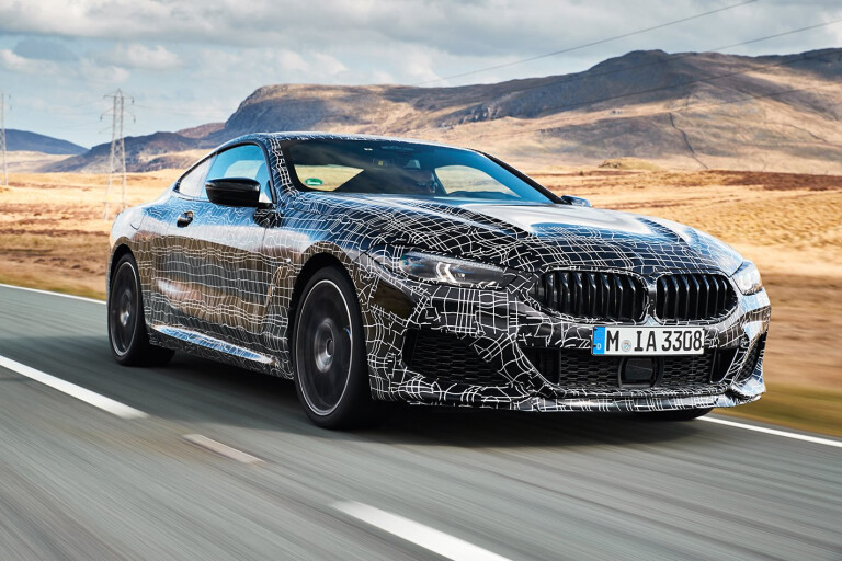 bmw m850i xdrive front rolling