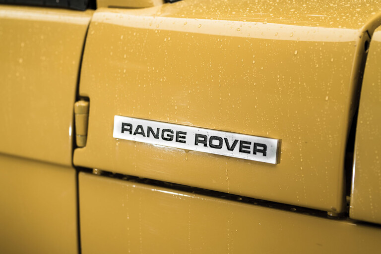 Range Rover badge