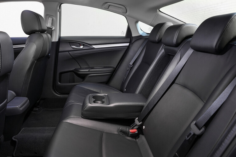Honda Civic VTi-LX sedan rear seats