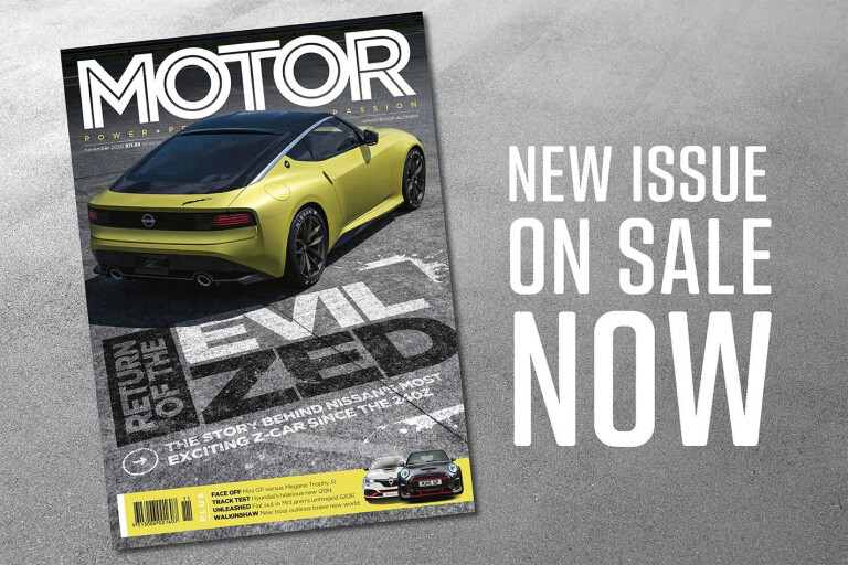 November 2020 MOTOR magazine cover
