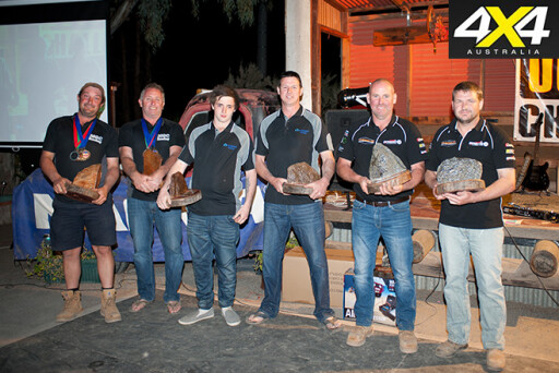 Winners of outback challenge