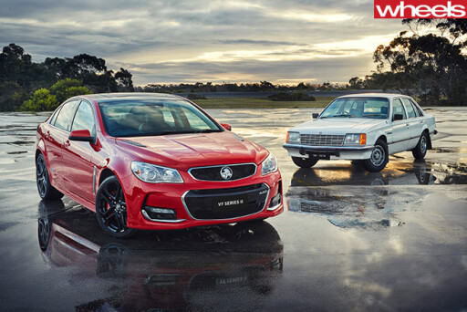Holden -Commodores -at -proving -ground