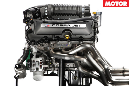 Mustang Cobra Jet engine