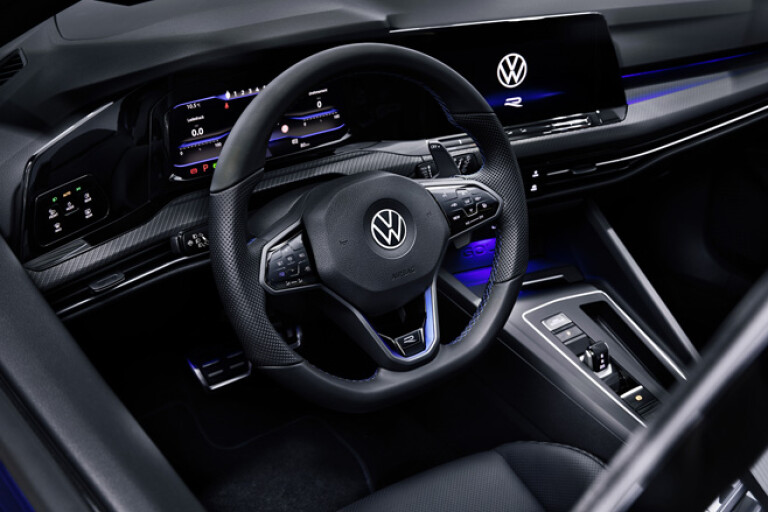 2021 Volkswagen Golf R interior