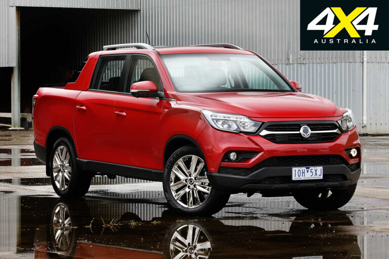 2019 Ssangyong Musso Dual Cab Ute Front Static Jpg