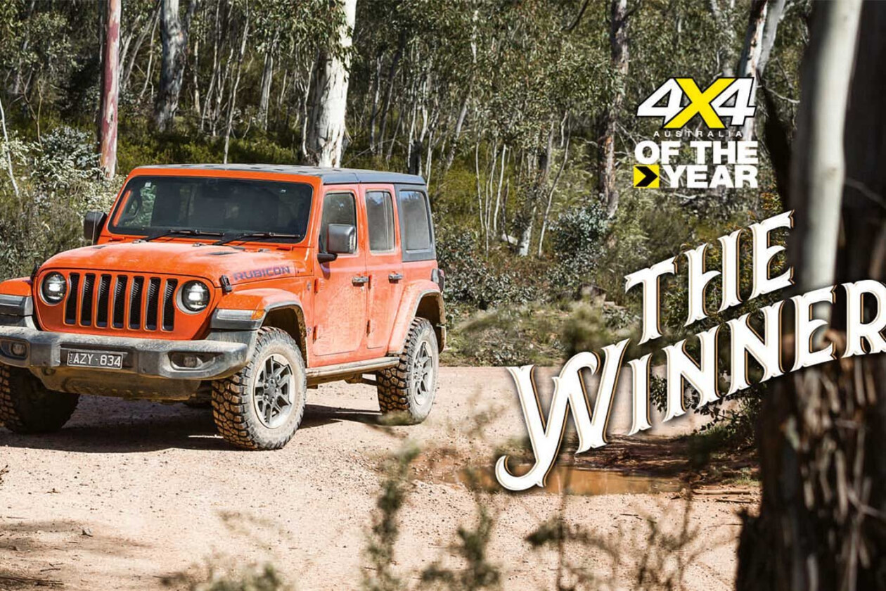 Jeep Wrangler Rubicon wins the 2020 4X4 Of The Year award