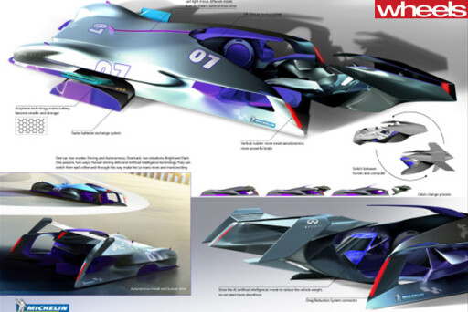 Infiniti -Autonomous -racing -car -Le -Mans