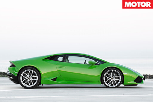 Lamborghini huracan green