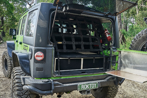 Custom Jeep JKU Wrangler Rubicon rear doors
