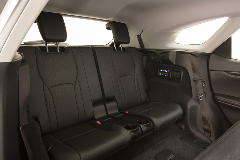 Lexus RX 350 L Interior Third Row Jpg
