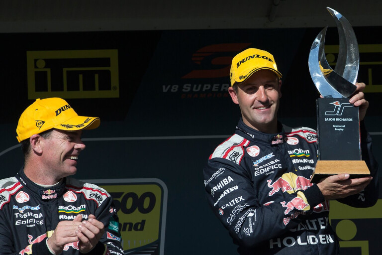 SIX-TIME Champion Red Bull Commodore driver Jamie Whincup
