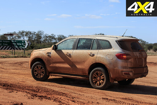 Ford Everest Trend side -driving