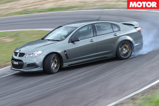 HSV Clubsport R8 Track Edition review -cornering