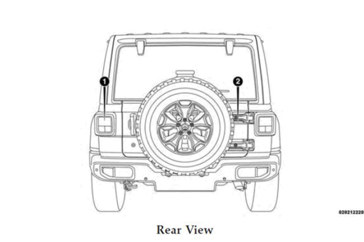 2018 Jeep Wrangler Leak Rear