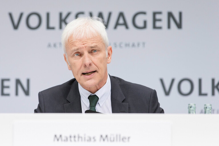 1422 Volkswagen Group Cheif Executive Matthias Mueller 1 Jpg