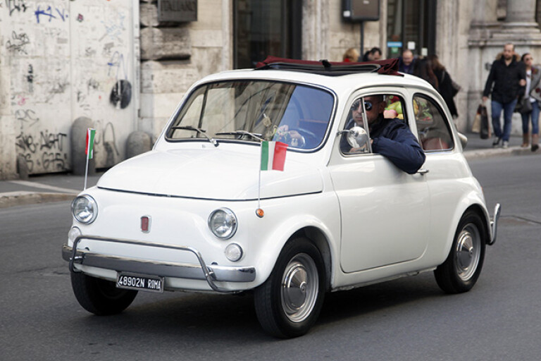 Fiat Italy Flag