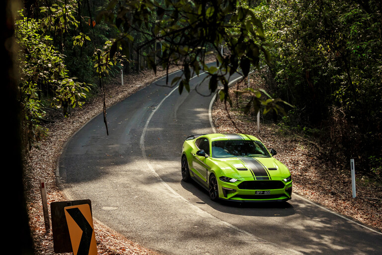 Ford Mustang R Spec Cornering Jpg