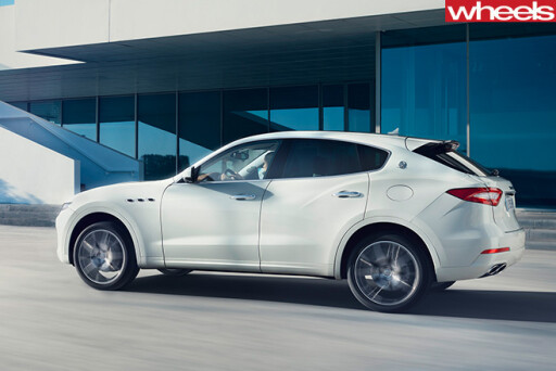 Maserati -Levante -white -side
