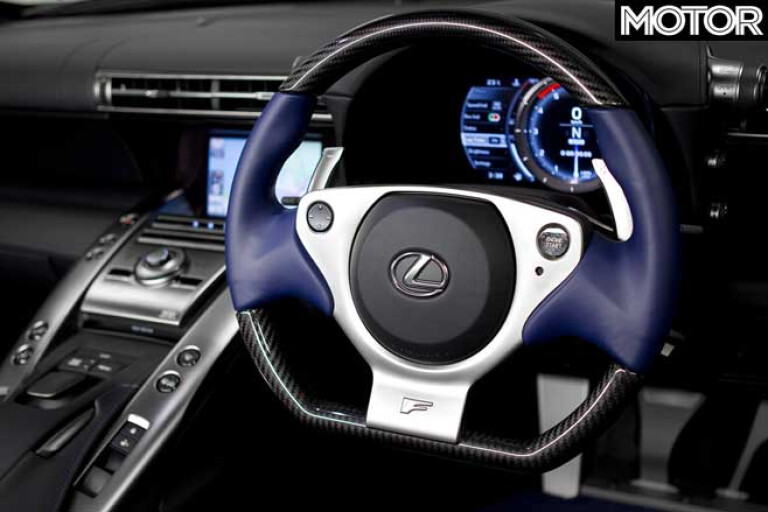 2011 Lexus LFA Steering Wheel Jpg