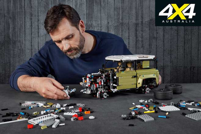 Land Rover Defender LEGO Kit Assembly Jpg