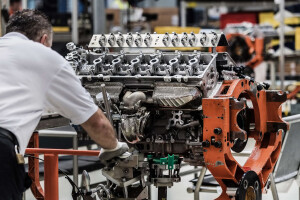 Aston Martin V12 engine