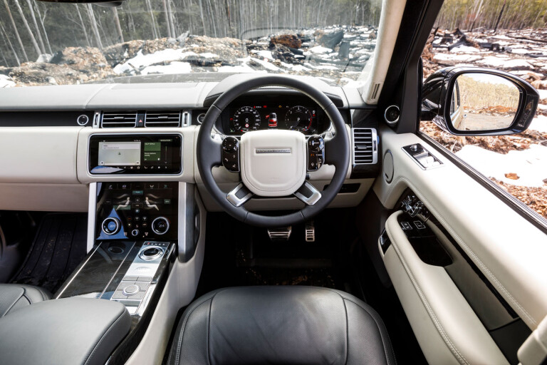2018 Range Rover SDV8 interior