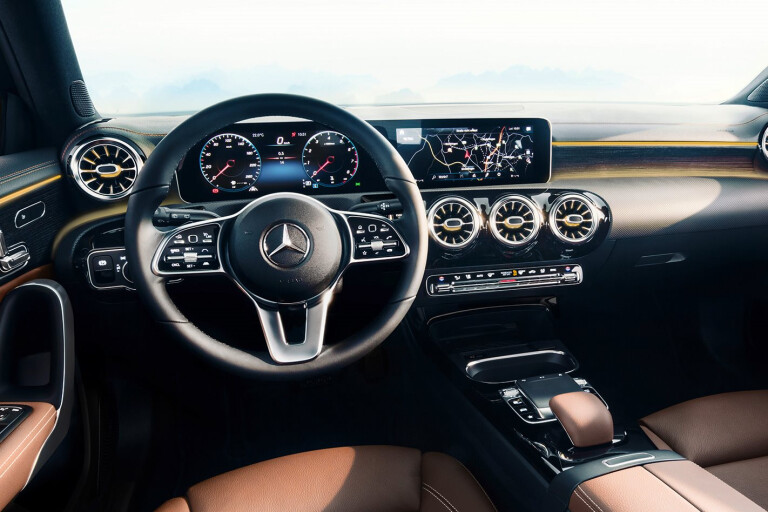 2018 Mercedes Benz A Class interior