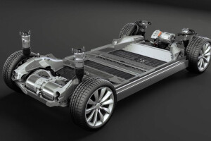 Tesla Model X chassis