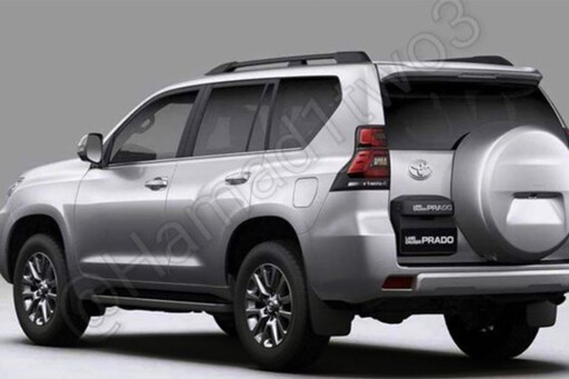 2018 Toyota Prado leaked online rear