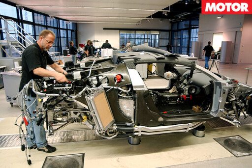 Bugatti Veyron build