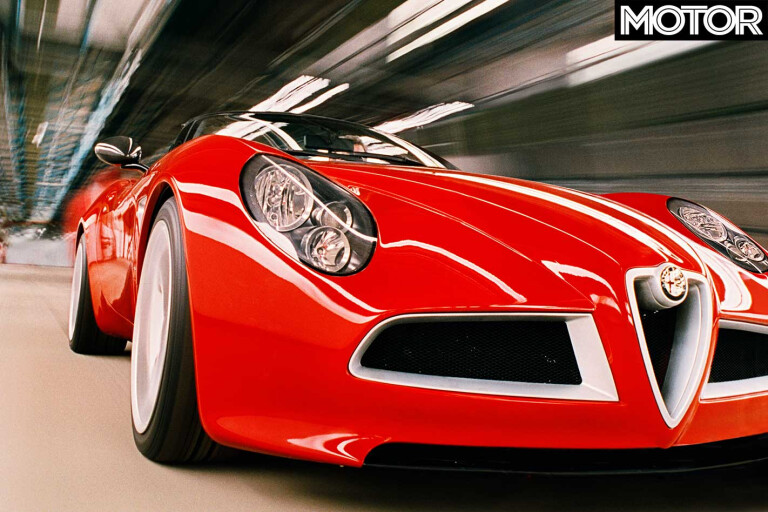 2006 Alfa Romeo 8 C Spider Prototype Performance Jpg